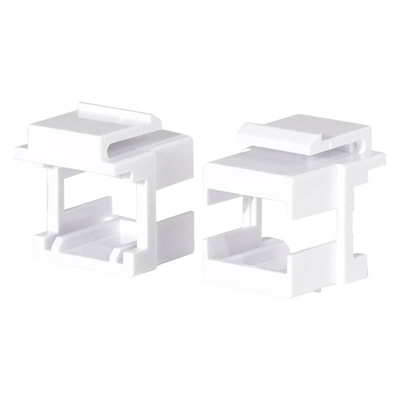 LogiLink Keystone-Halterungen-Set, ABS-Kunststoff, weiß