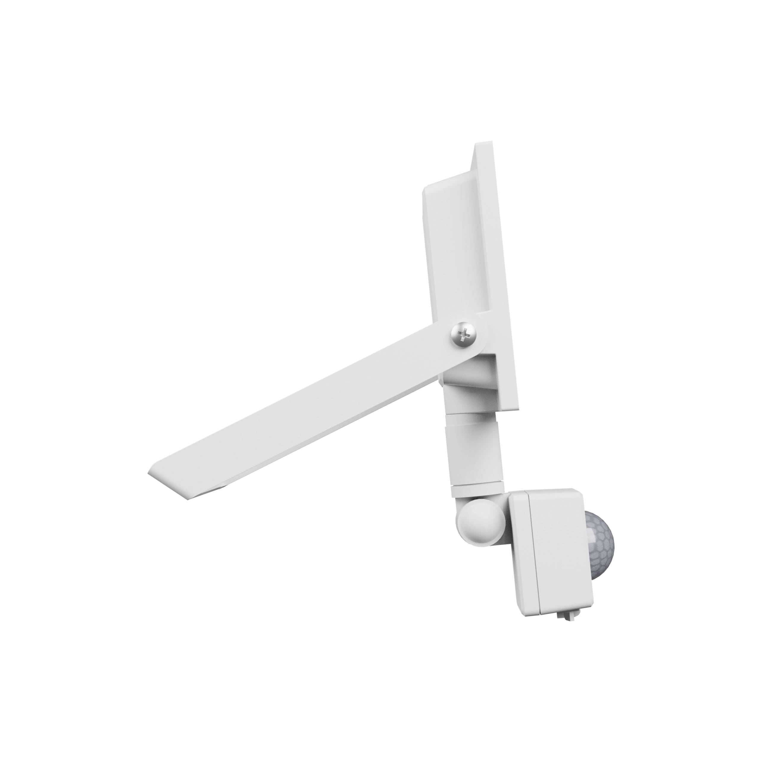 Spectrum LED NOCTIS LUX 4 Fluter 20W Strahler 1650lm weiß 100° IP44 Neutralweiß 4000K mit Bewegungssensor