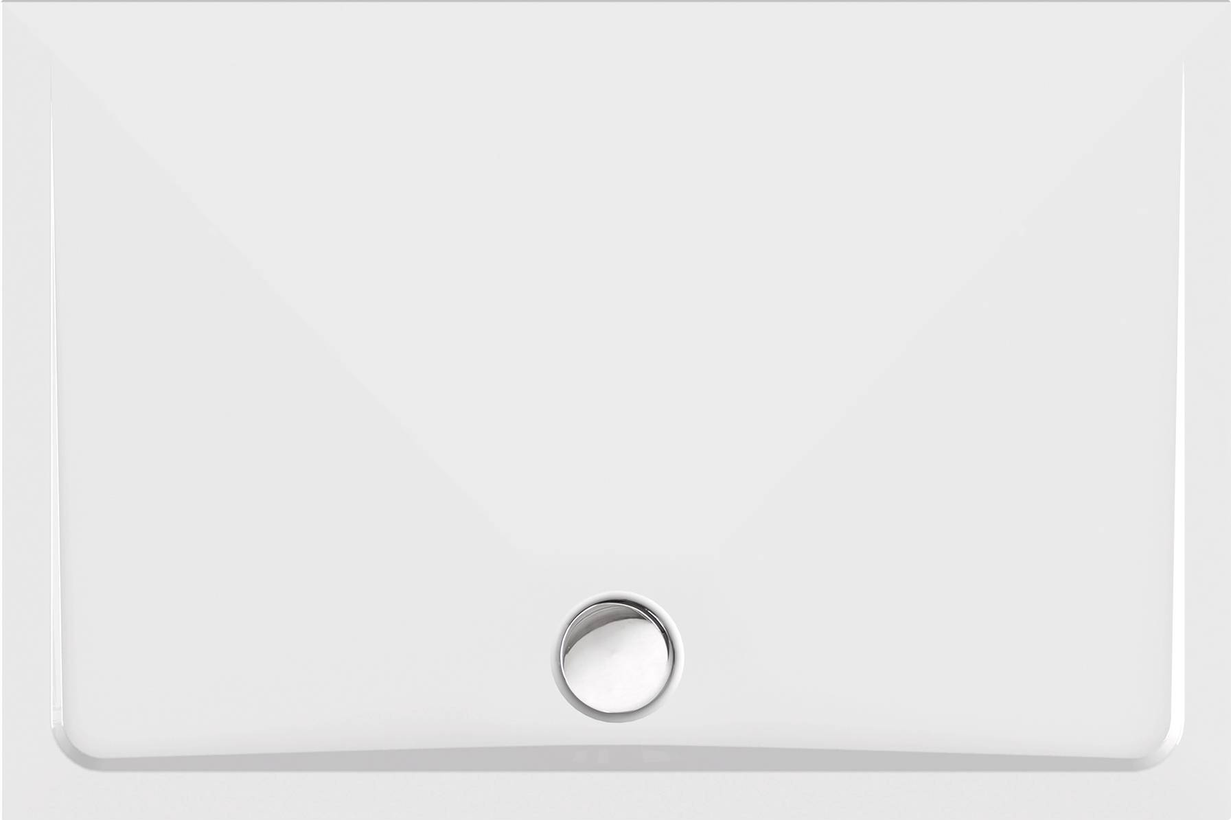 Schröder Rechteck Duschwanne Arenal E 120x80x2,5 cm weiß
