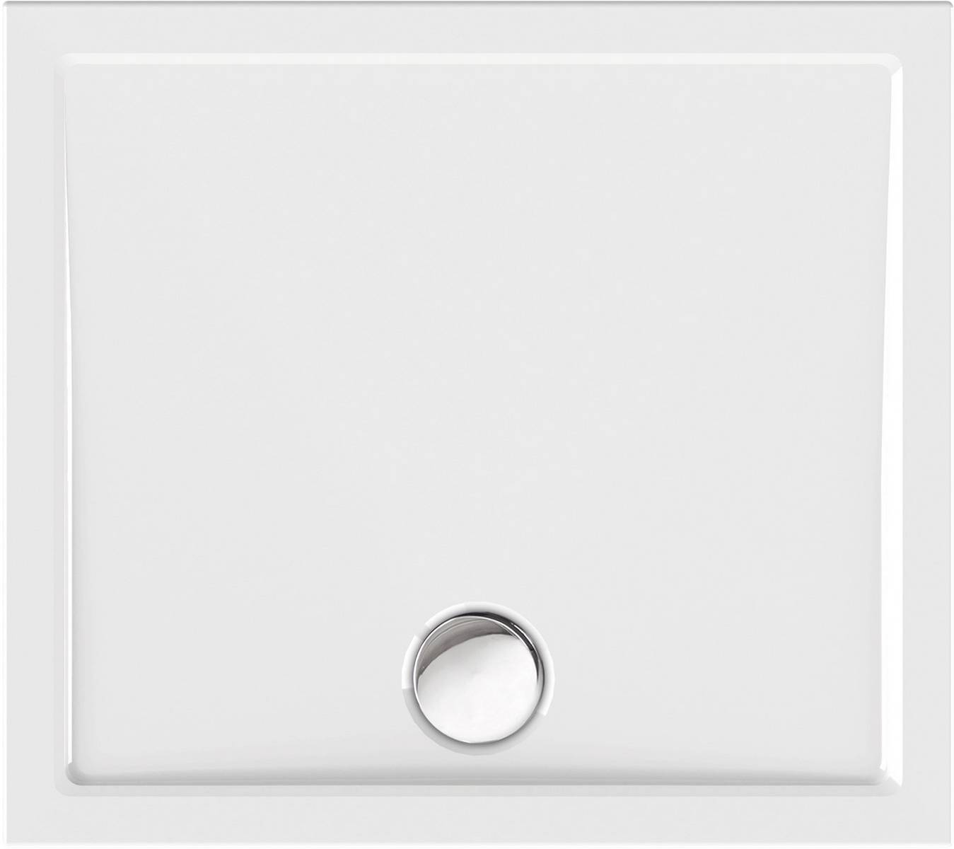 Schröder Rechteck Duschwanne Sito E 90x80x2,5 cm weiß
