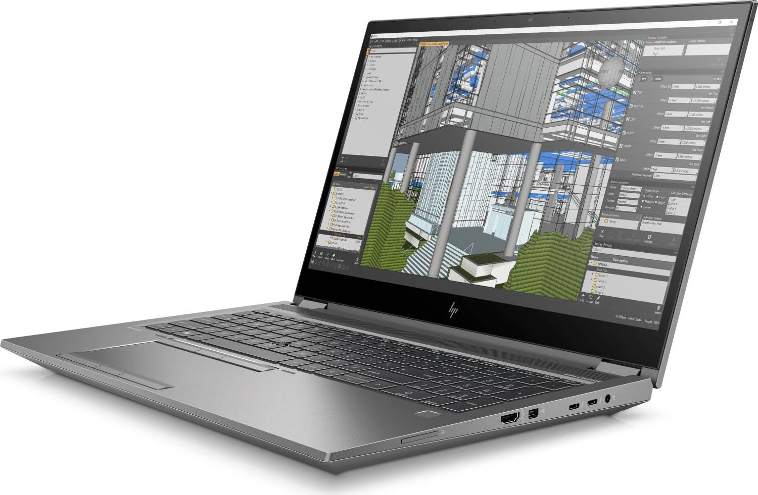 HP ZBook Fury G8 i7-11850H 15.6" FHD Webcam Nvidia T1200 Windows 11 Pro DE 64 GB 1 TB SSD