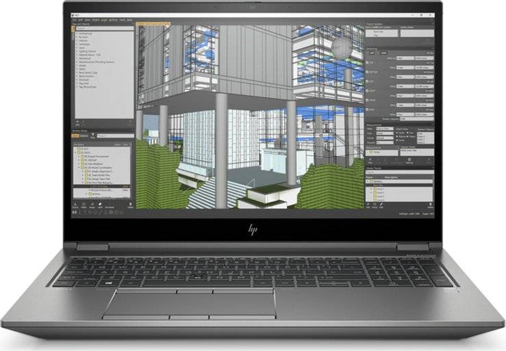 HP ZBook Fury G8 i7-11850H 15.6" FHD Webcam Nvidia T1200 Windows 11 Pro DE 64 GB 1 TB SSD