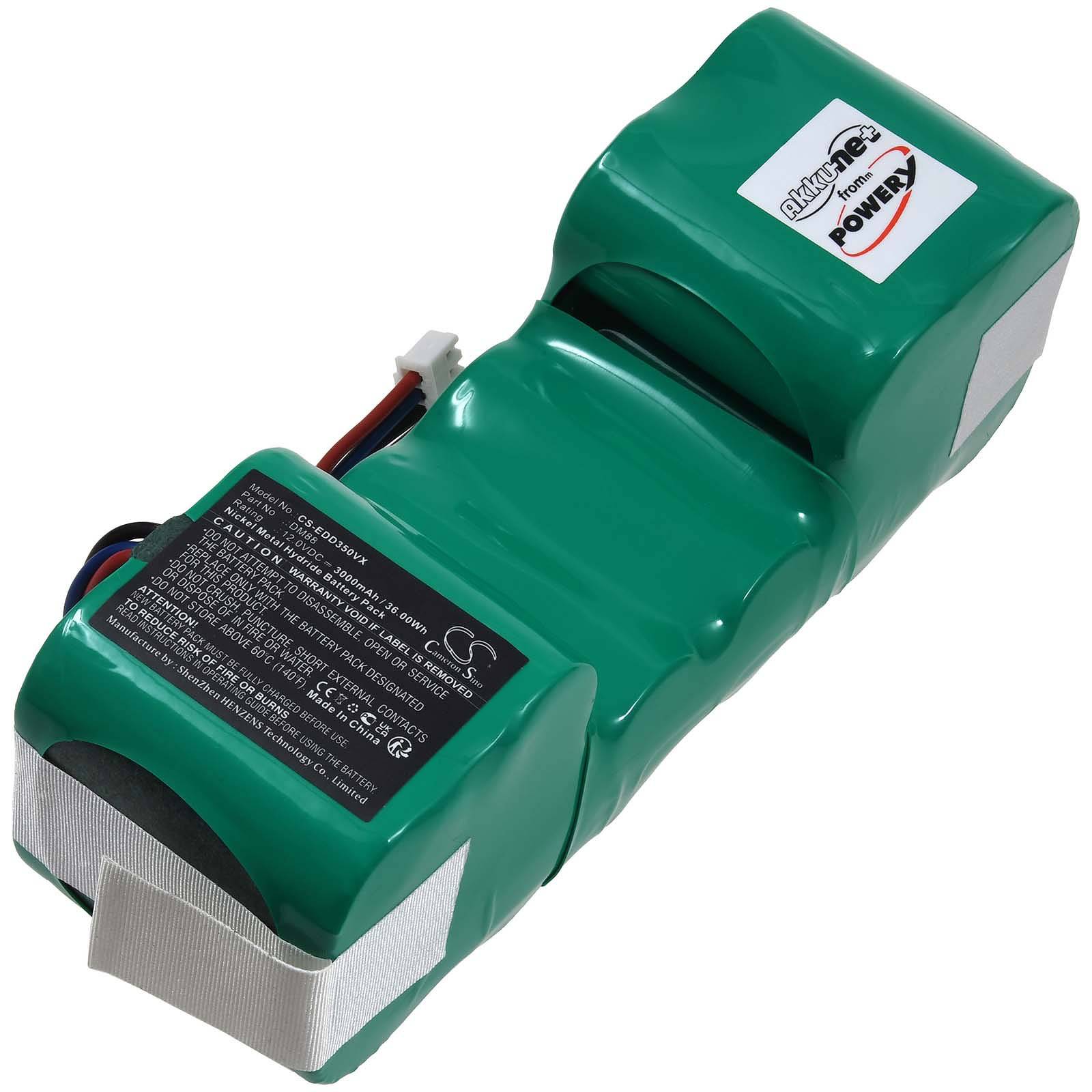 Powery Akku kompatibel mit iRobot Typ 4720110, 12V, NiMH