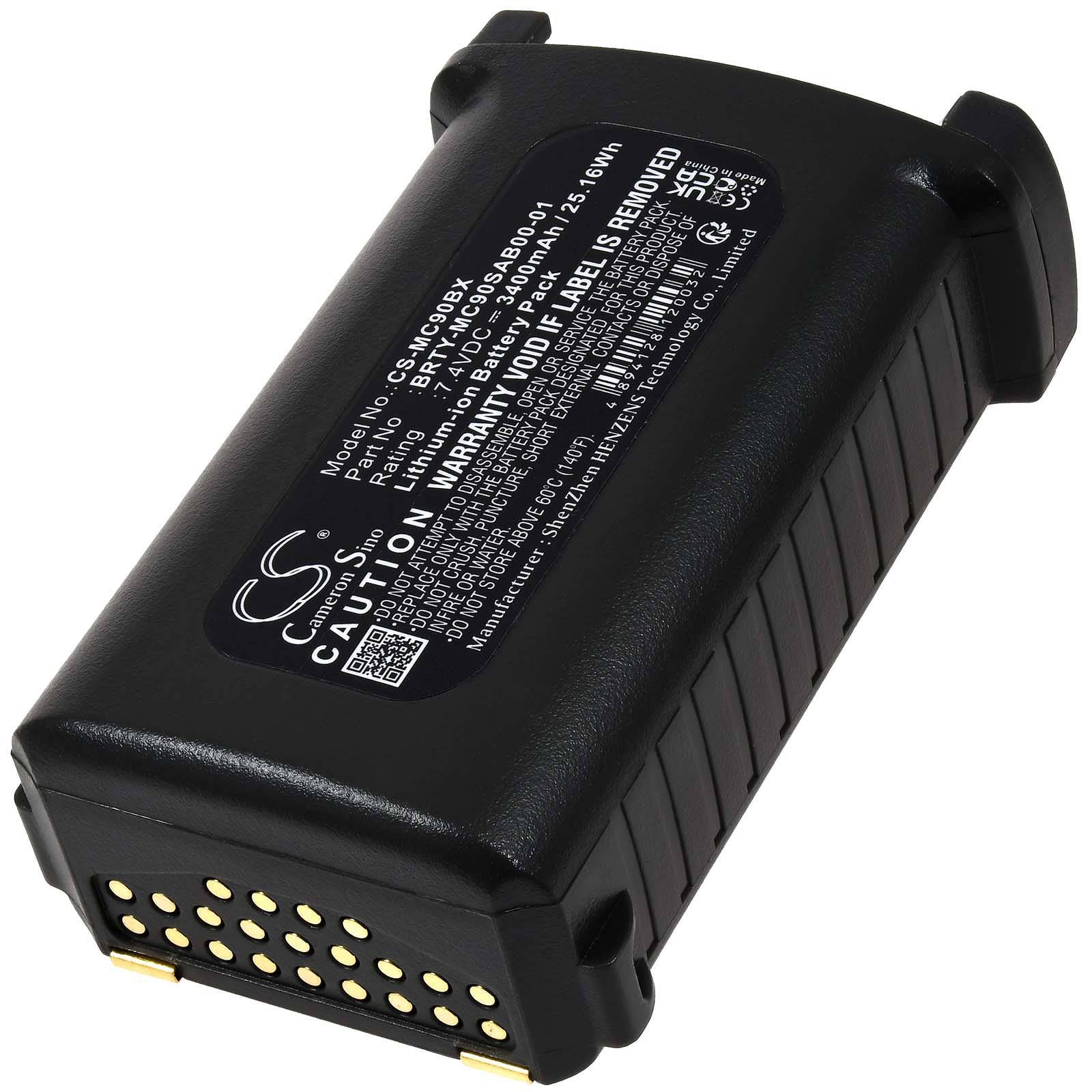 Powery XXL-Akku kompatibel mit Symbol Typ BRTY-MC90SAB00-01, 7,4V, Li-Ion