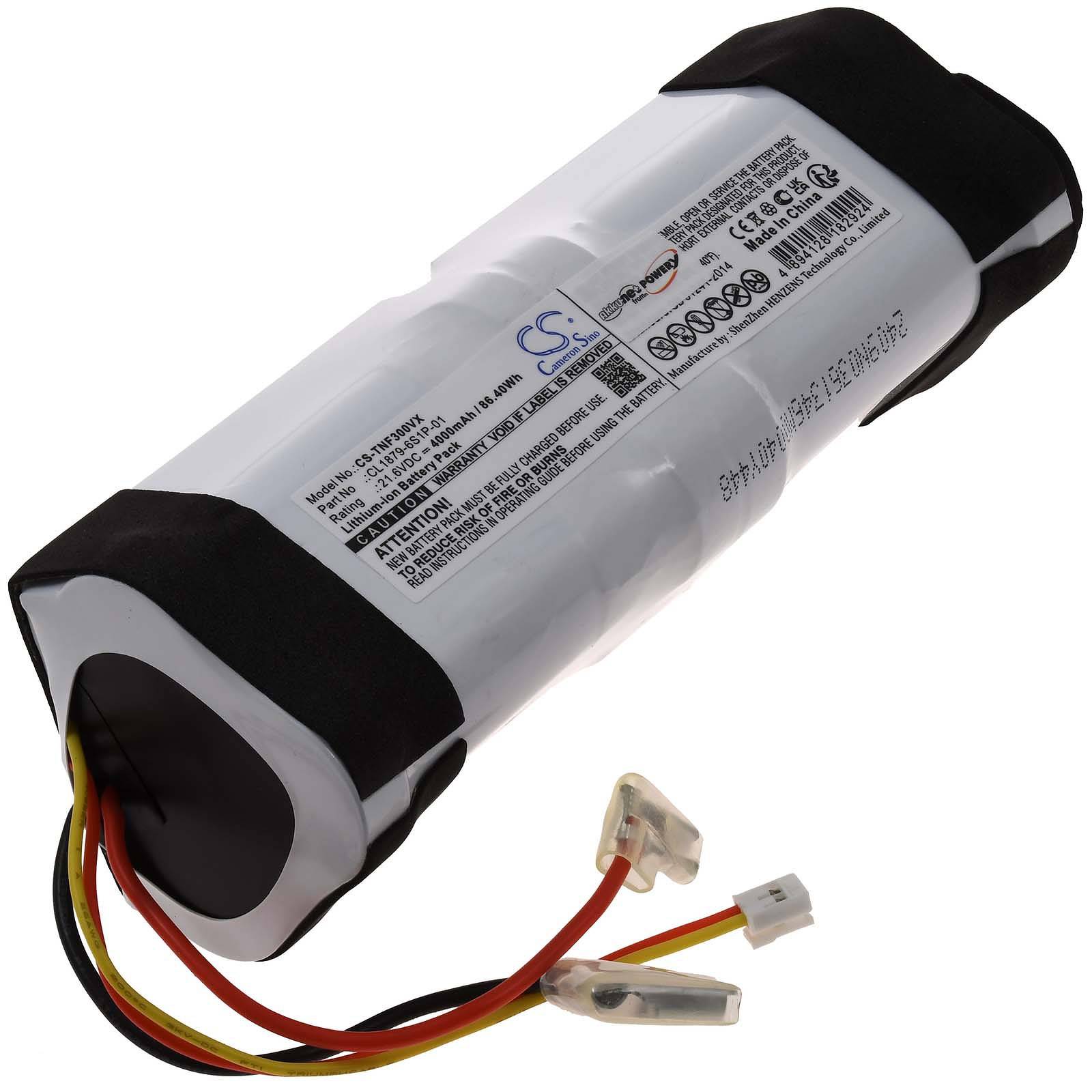 Powery Akku für Tineco iFloor 3 Breeze Trocken-u. Nass-Sauger, 21,6V, Li-Ion