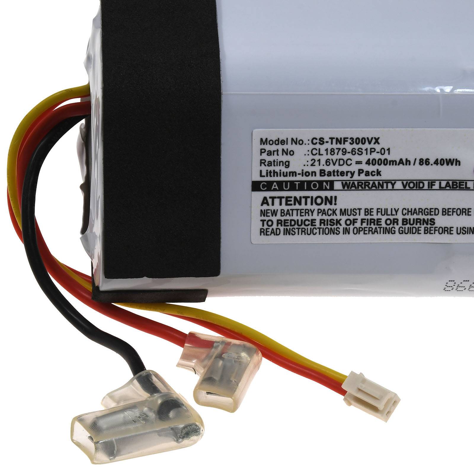 Powery Akku für Tineco FW200100 Trocken-u. Nass-Sauger, 21,6V, Li-Ion