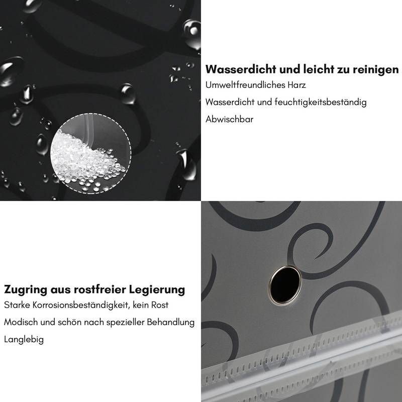 DIY Kleiderschrank Regalsystem Schuhregal 20 Würfel Garderobe aus Kunststoff, 142x37x180cm Schwarz und weiß