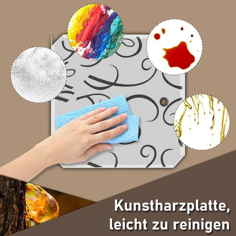 DIY Kleiderschrank Regalsystem Schuhregal 16 Würfel Garderobe aus Kunststoff, 140x140x35cm Schwarz und weiß