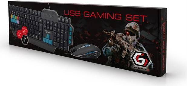 gembird USB-Gaming-Set, DE-Layout Eingabe / Ausgabe Mäuse & Tastaturen