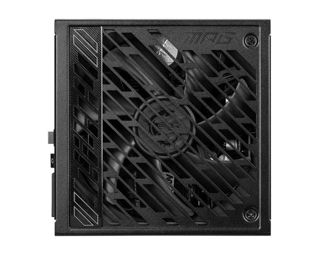 MSI MPG A850GS PCIE5, 850 W, 100 - 240 V, 50/60 Hz, Aktiv, 120 W, 850 W