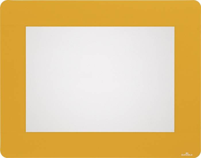Stellplatzmarkierung Form rechteck.DIN A4 gelb 10 St.DURABLE