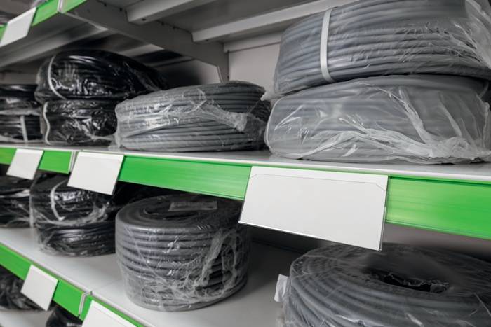 Etikettentasche B150xH67mm transp.magn.DURABLE