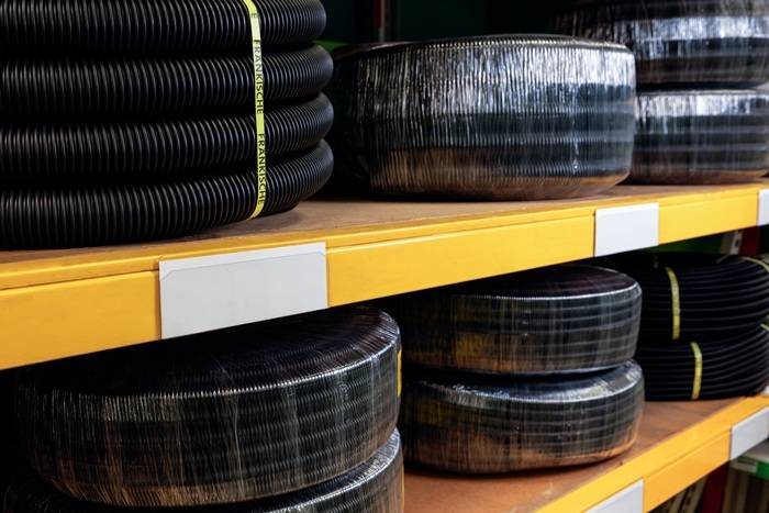 Etikettentasche B210xH74mm transp.magn.DURABLE