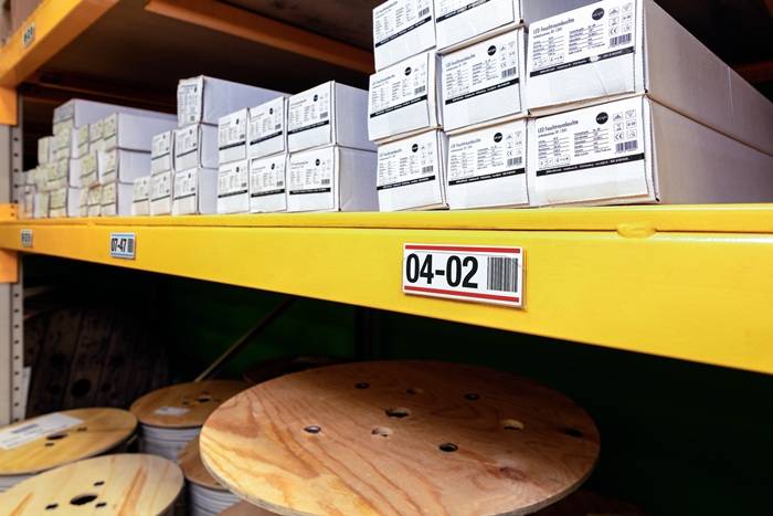 Etikettentasche B100xH38mm transp.selbstkl.DURABLE