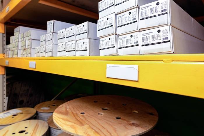 Etikettentasche B100xH38mm transp.selbstkl.DURABLE