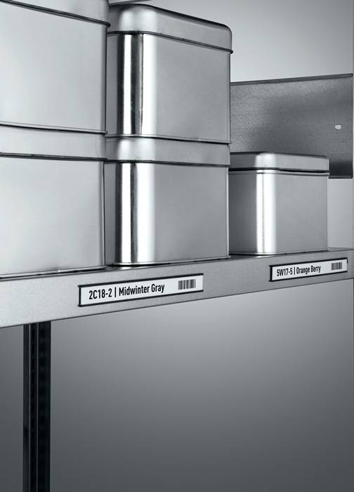Etikettenhalter B.200mm H.20mm S.3,0mm C-Profil magn.DURABLE