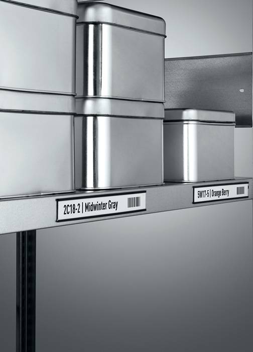 Etikettenhalter B.200mm H.20mm S.3,0mm C-Profil magn.DURABLE