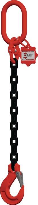 Anschlagkette 1-strängig,Güte 8 L1000xS13mm Trgf.5300kg MCBULL