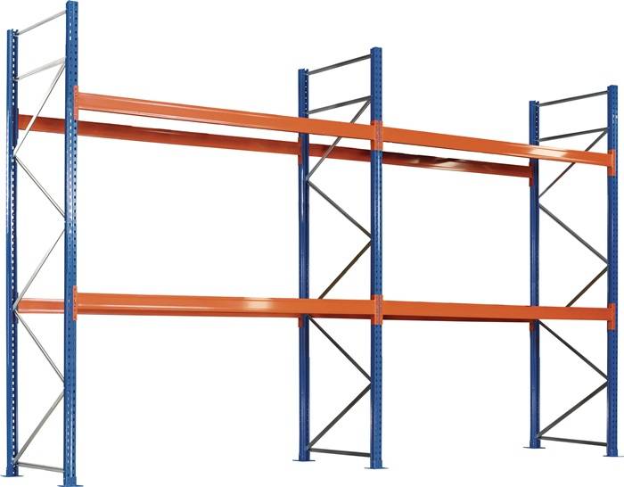 Palettenregal H3000xB5400xT1100mm Feldlast 4788kg SCHULTE