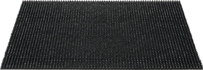 Fußmatte schwarz 100% PE L400xB600xS12mm