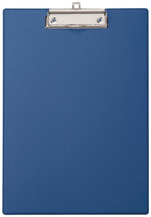 Klemmbrett Karton/Polypropylen A4 blau MAUL