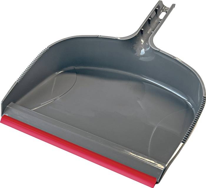 Kehrschaufel MEGA m.Lippe Ku.grau Bl.L330xB400mm PEGGY PERFECT