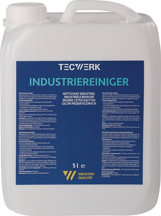Industriereiniger 5l Konzentrat Kanister TECWERK