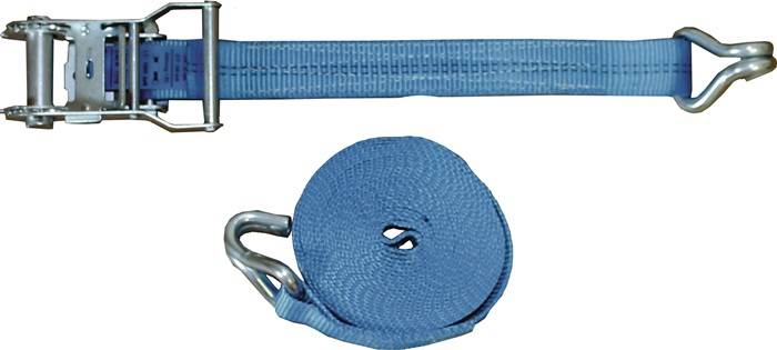 Zurrgurt DIN EN 12195-2 L.6m B.35mm m.Ratsche+Spitzh.LC U 2000 daN TECWERK