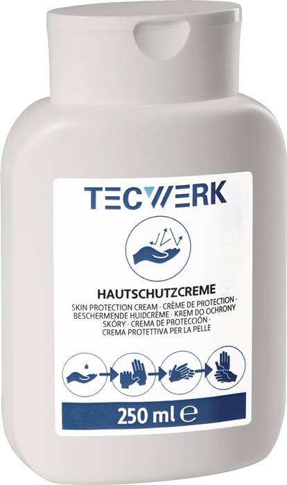 Hautschutzcreme 250ml silikonfrei,parfümiert 24 TECWERK