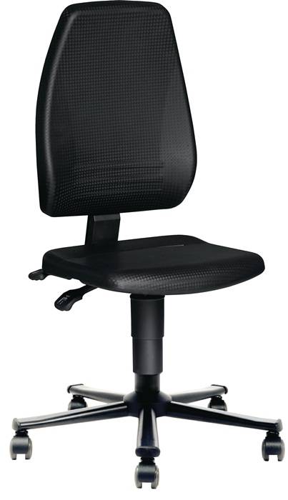 Arbeitsdrehstuhl Rl.Integralschaum schwarz 440-620mm TECWERK