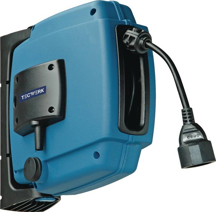Kabelaufroller Kabel-L.12m autom.Schutzart IP44 TECWERK