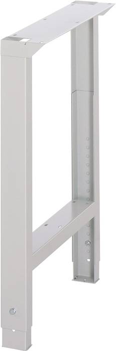 Werkbankfuß BK 650 verstellb.H750-1100xB70/120mm lichtgrau TECWERK