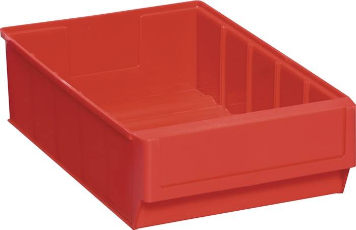 Regalkasten L300xB183xH81mm rot PP TECWERK