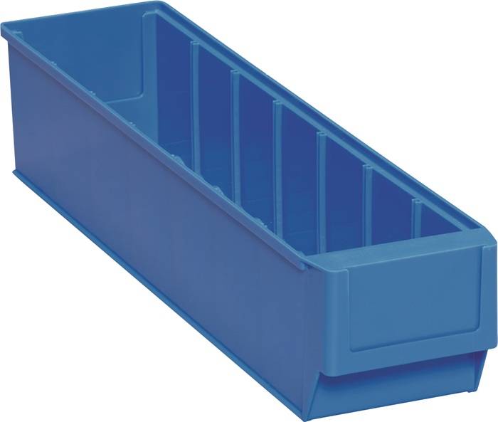 Regalkasten L400xB91xH81mm blau PP TECWERK