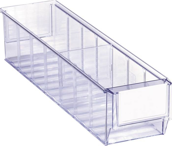 Regalkasten L300xB91xH81mm transp.SAN TECWERK