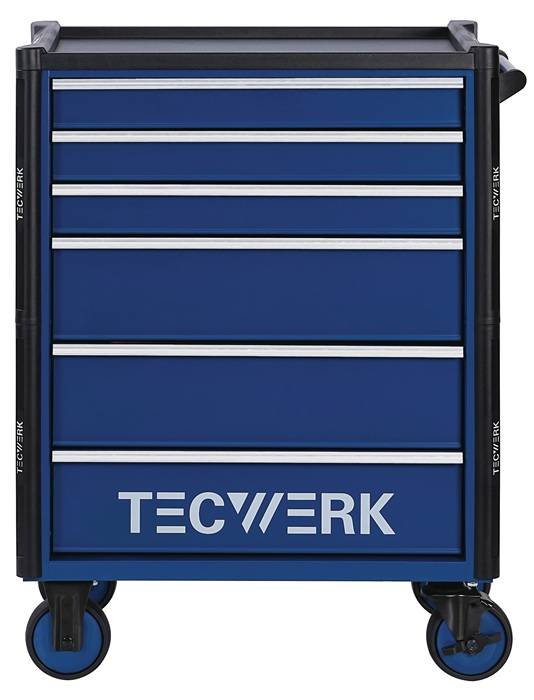 Werkzeugwagen TREND 2.0 B745xT475xH950mm 300kg 6Schubl.unbest.Stahlbl.TECWERK