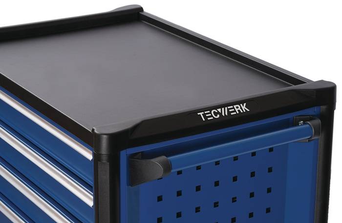 Werkzeugwagen TREND 2.0 B745xT475xH950mm 300kg 6Schubl.unbest.Stahlbl.TECWERK