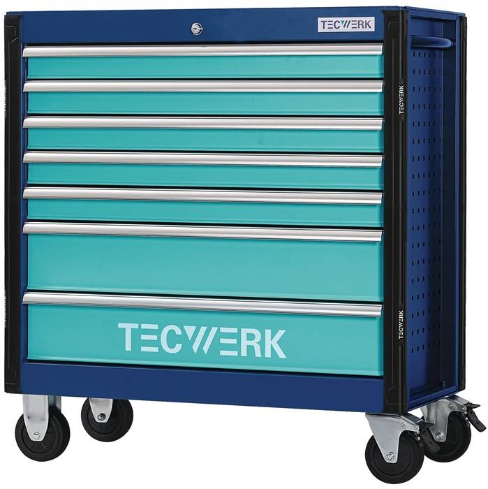 Wkz.wagen PLUS XL 2.0 B960xT465xH1020mm 500kg 7 Schubl.Stahlbl.TECWERK