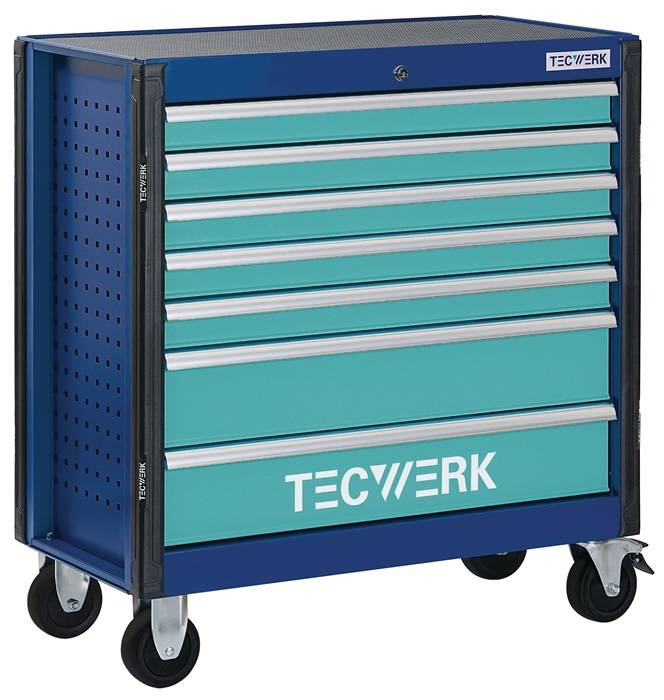 Wkz.wagen PLUS XL 2.0 B960xT465xH1020mm 500kg 7 Schubl.Stahlbl.TECWERK