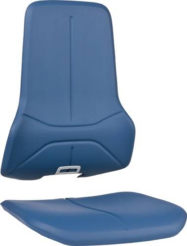 Wechselpolster Integralschaum blau f.Sitz u.Rückenlehne BIMOS 9588-2001