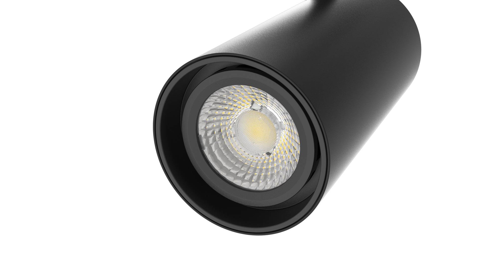 DOTLUX LED-Tracklight SLIMtrack-eco max.21W POWERselect & COLORselect schwarz 36°