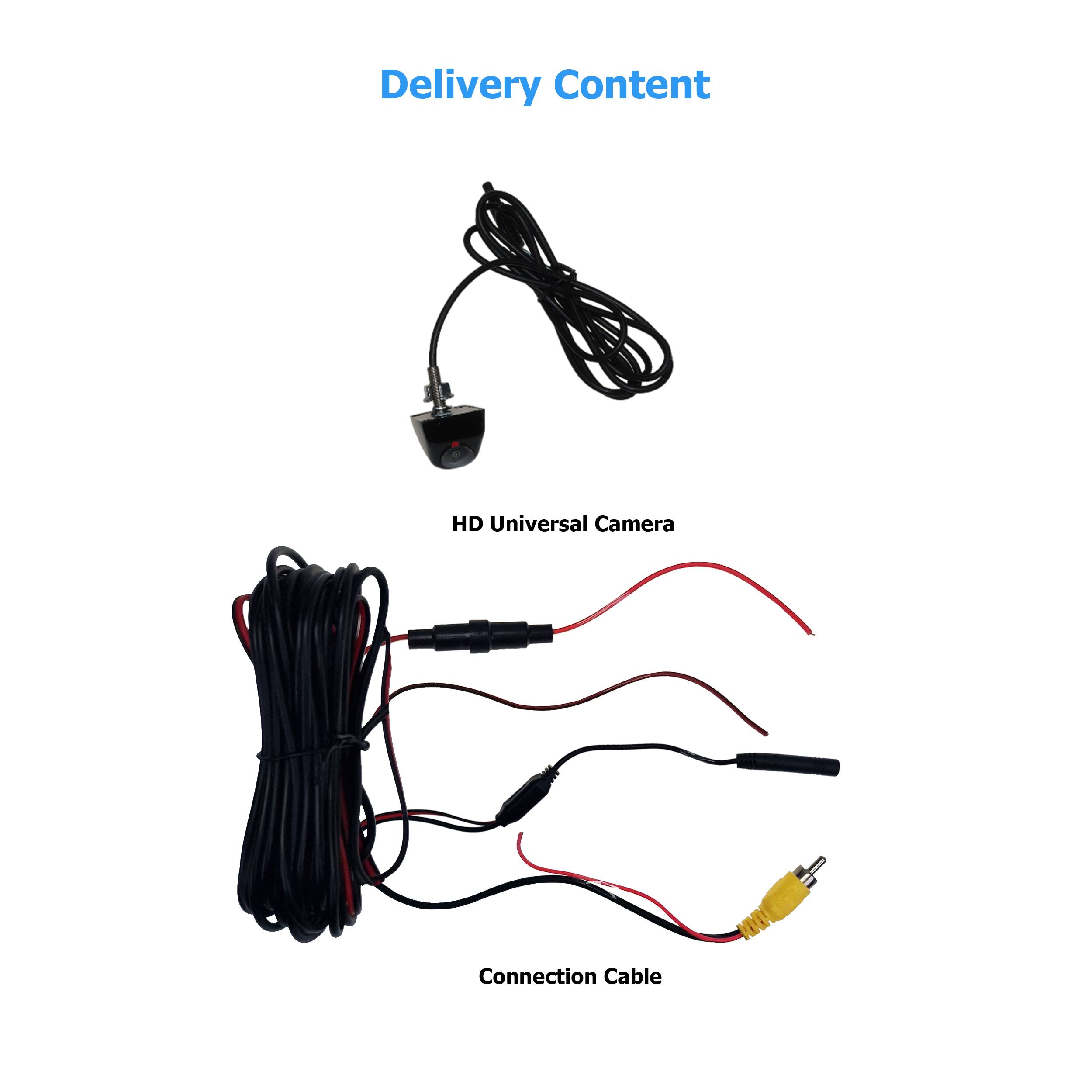 Universal Kofferraumleiste/Griffleiste AHD Front Kamera oder Rückfahrkamera CCD Chip