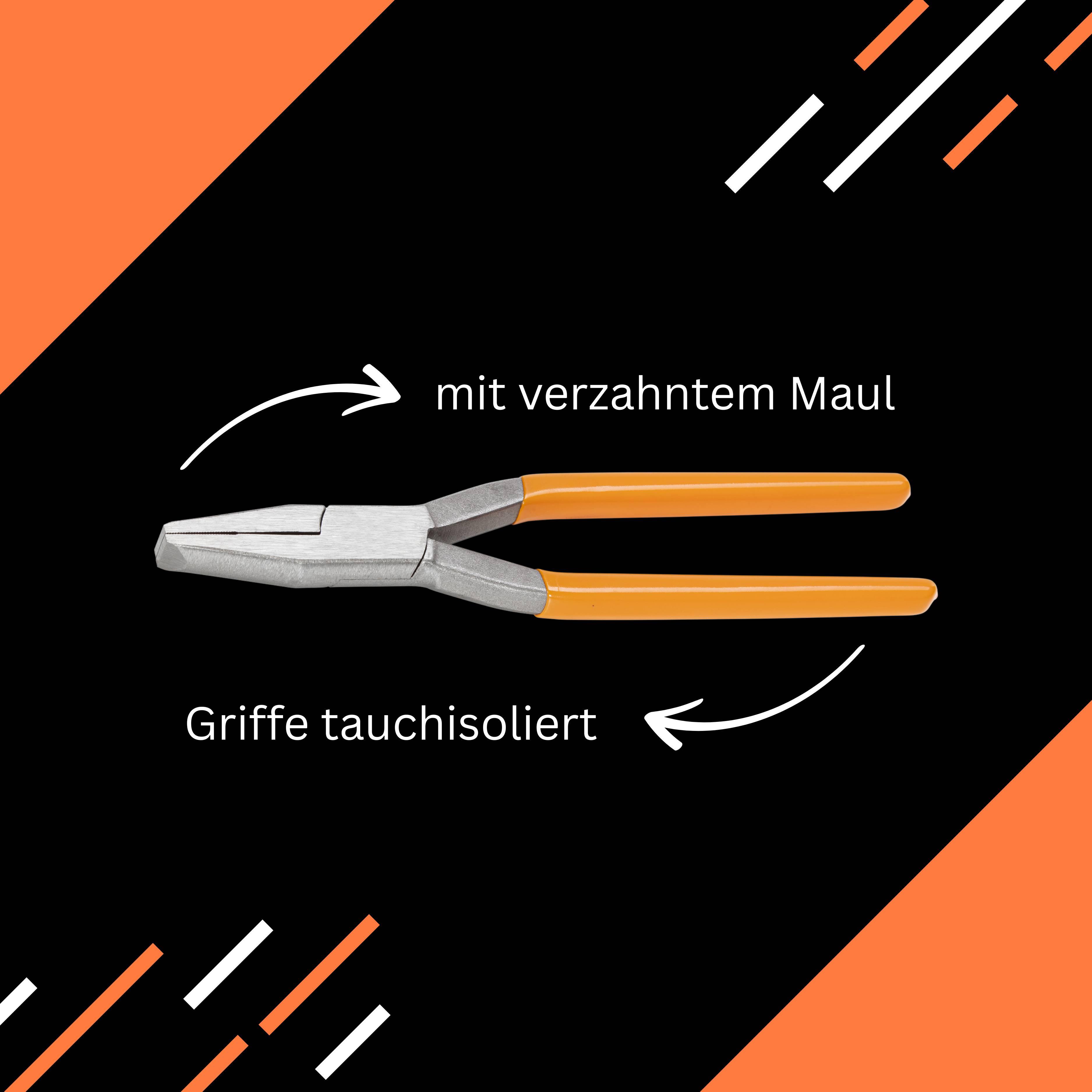 DACHKRONE Set 4 – PICARD Kreuzschweifhammer Nr. 175, Flachzange Nr. 192 & Plastikhammer Nr. 252