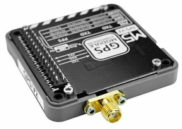 M5Stack GPS Modul v2.0 mit externer Antenne, AT6668, GNSS Modul, GPS, GALILEO, QZSS, 50 Kanäle, 5V