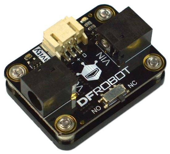 DFRobot Gravity Easy Relay Module, NO/NC Kippschalter, DC2.1 Schnittstelle, 3,3-5,5V