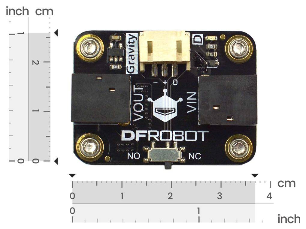 DFRobot Gravity Easy Relay Module, NO/NC Kippschalter, DC2.1 Schnittstelle, 3,3-5,5V