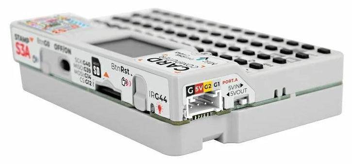 M5Stack Cardputer v1.1 mit optimierten Antennen, 1,14 Zoll TFT, 56 Tasten, Grove, MicroSD, 1520mAh
