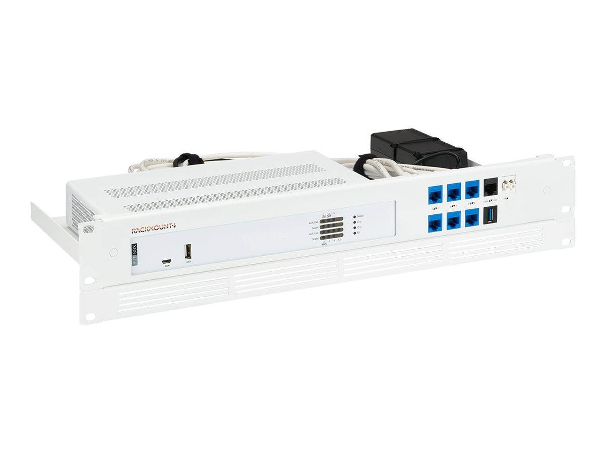 Rackmount.IT RM-SR-T15 - Montagesatz für Netzwerkgeräte - Rack montierbar - Signal White - 1.3U - 48.3 cm (19"")