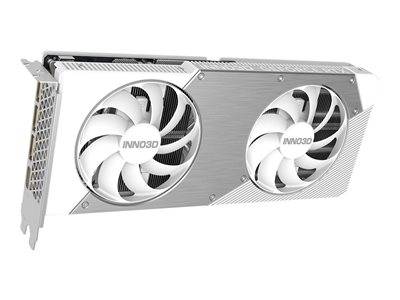 Inno3D RTX5060 TI Twin X2 OC WHITE 8GB GDDR7 HDMI 3xDP Multimedia-Technik Grafikkarten NVIDIA