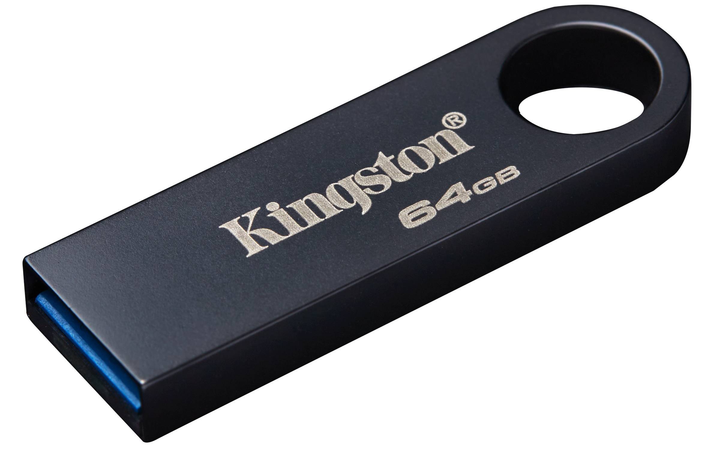 USB-Stick 64GB Kingston DataTraveler SE9 G3 Dark Nickel retail Eingabe / Ausgabe